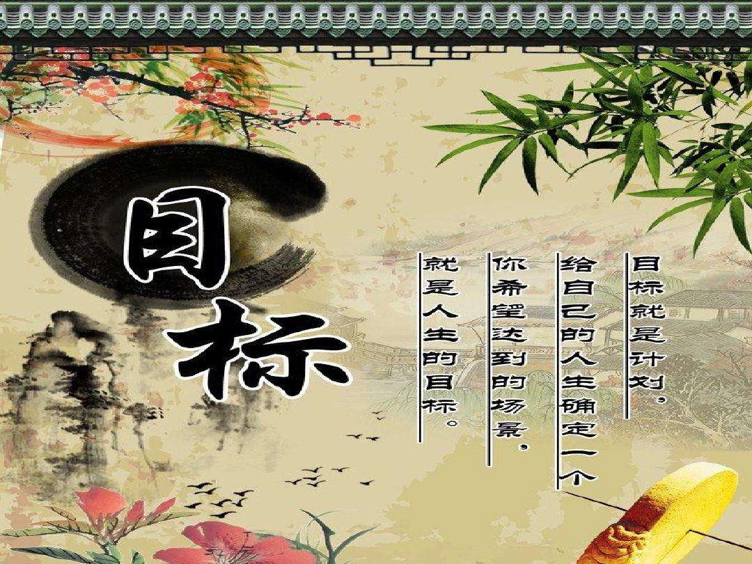 设定目标